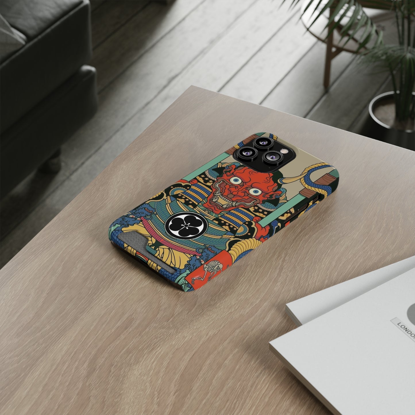 Phone Case With Card Holder - Vector25P