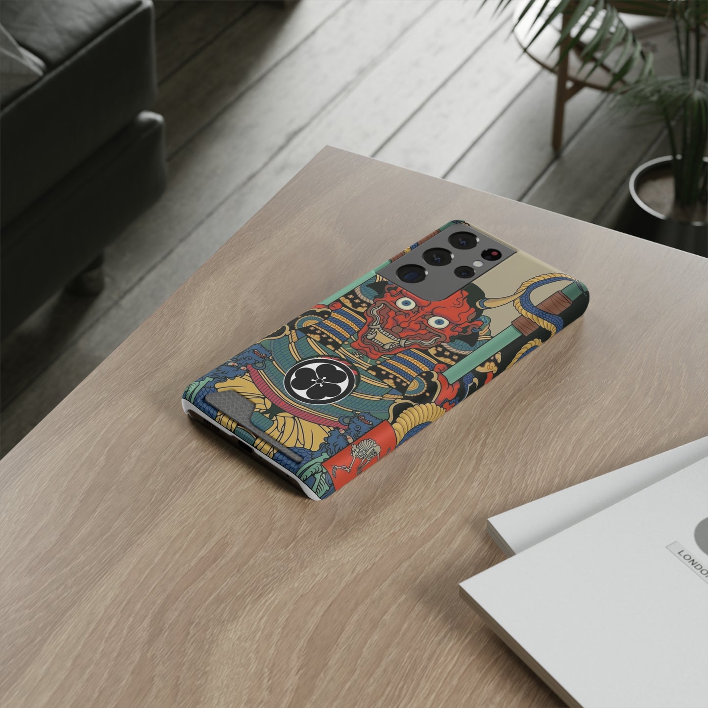 Phone Case With Card Holder - Vector25P