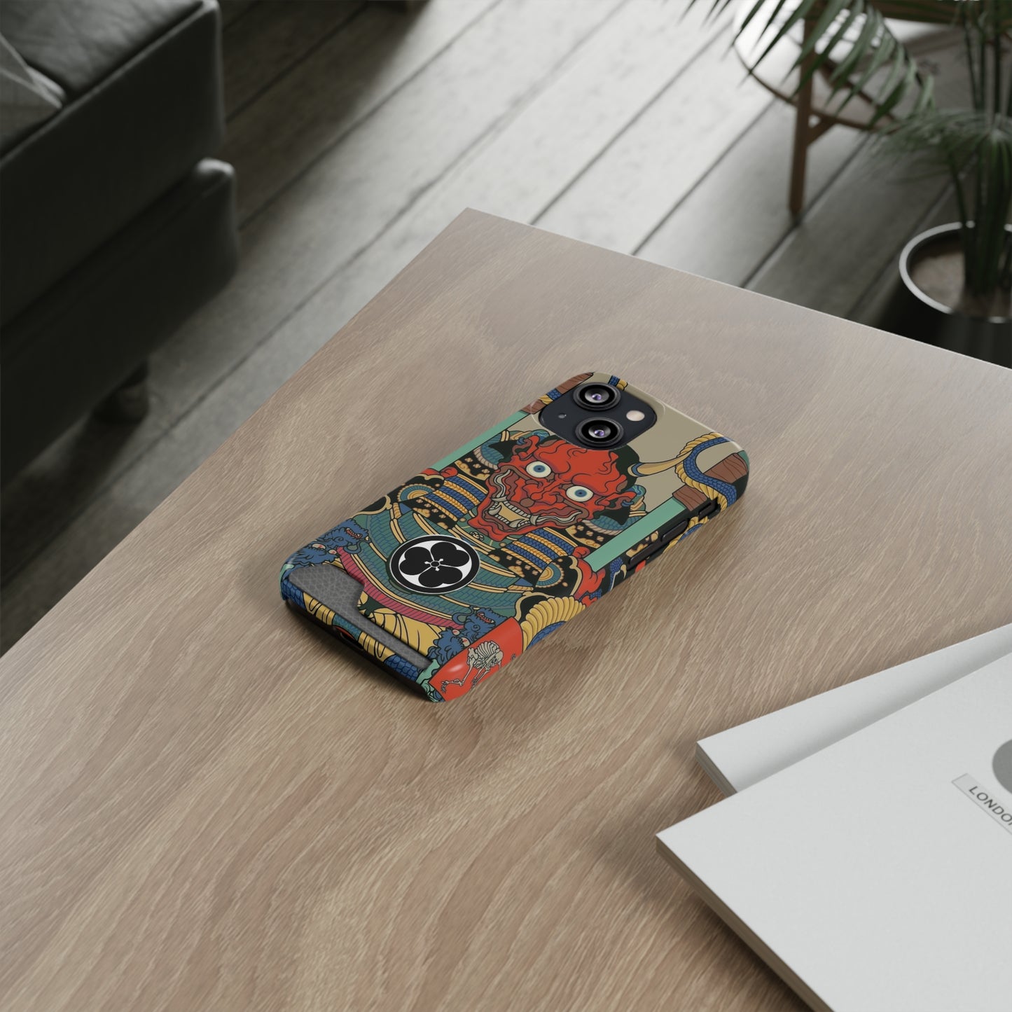 Phone Case With Card Holder - Vector25P