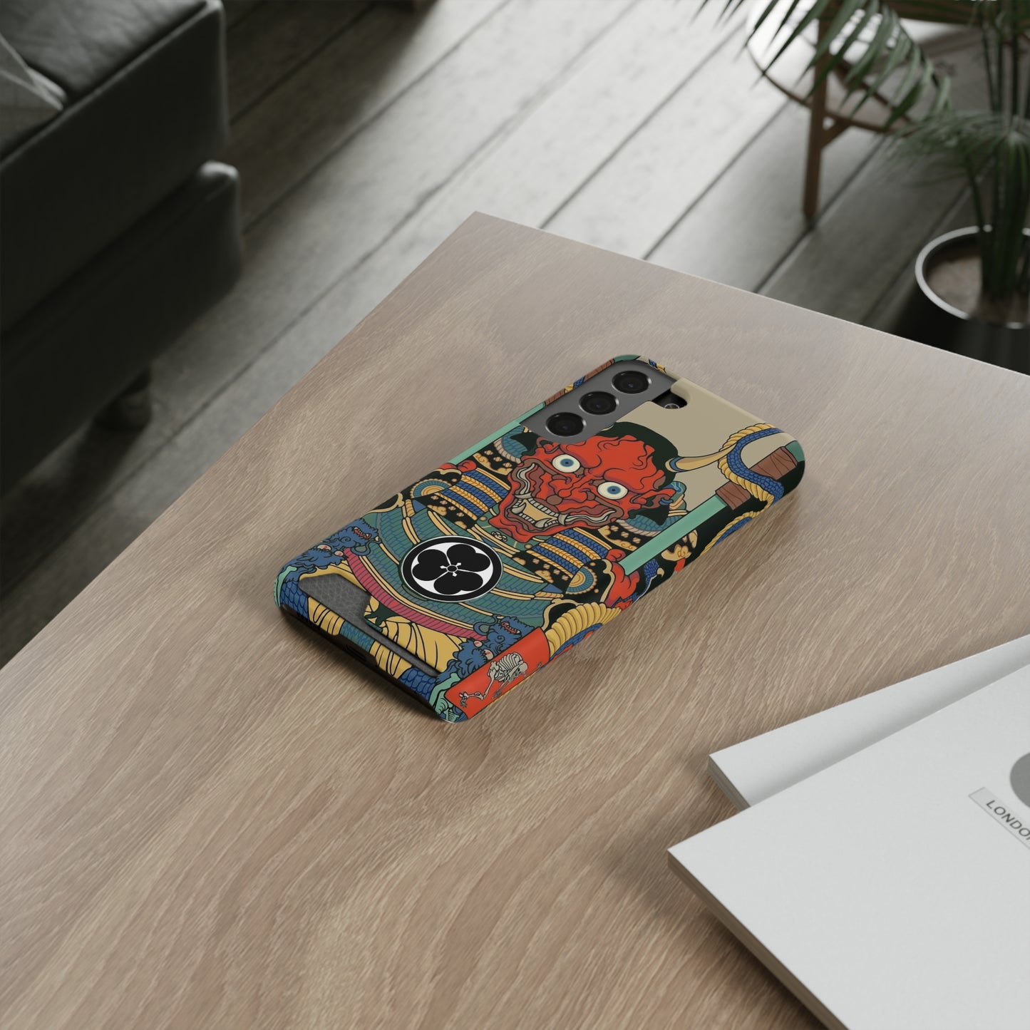Phone Case With Card Holder - Vector25P