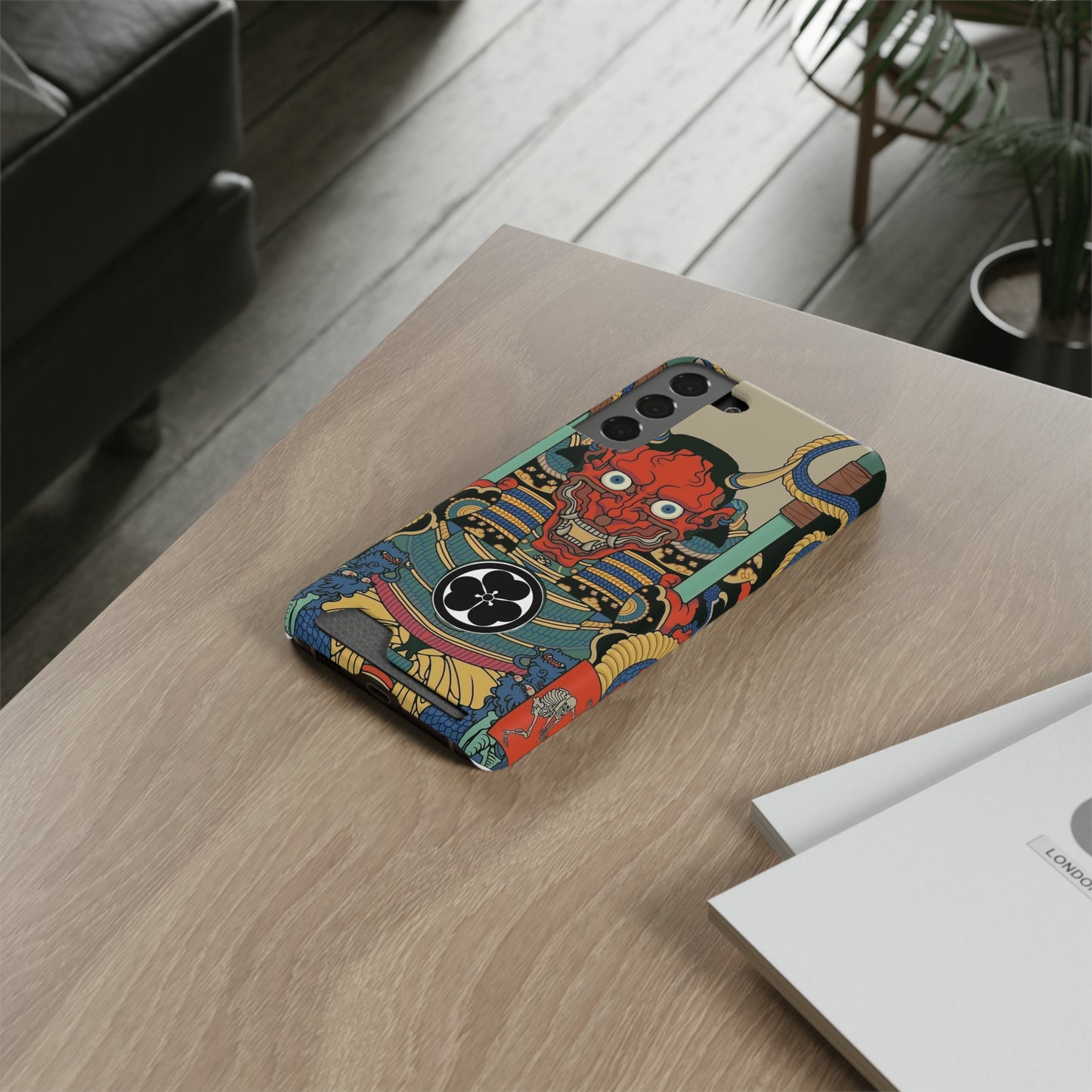 Phone Case With Card Holder - Vector25P
