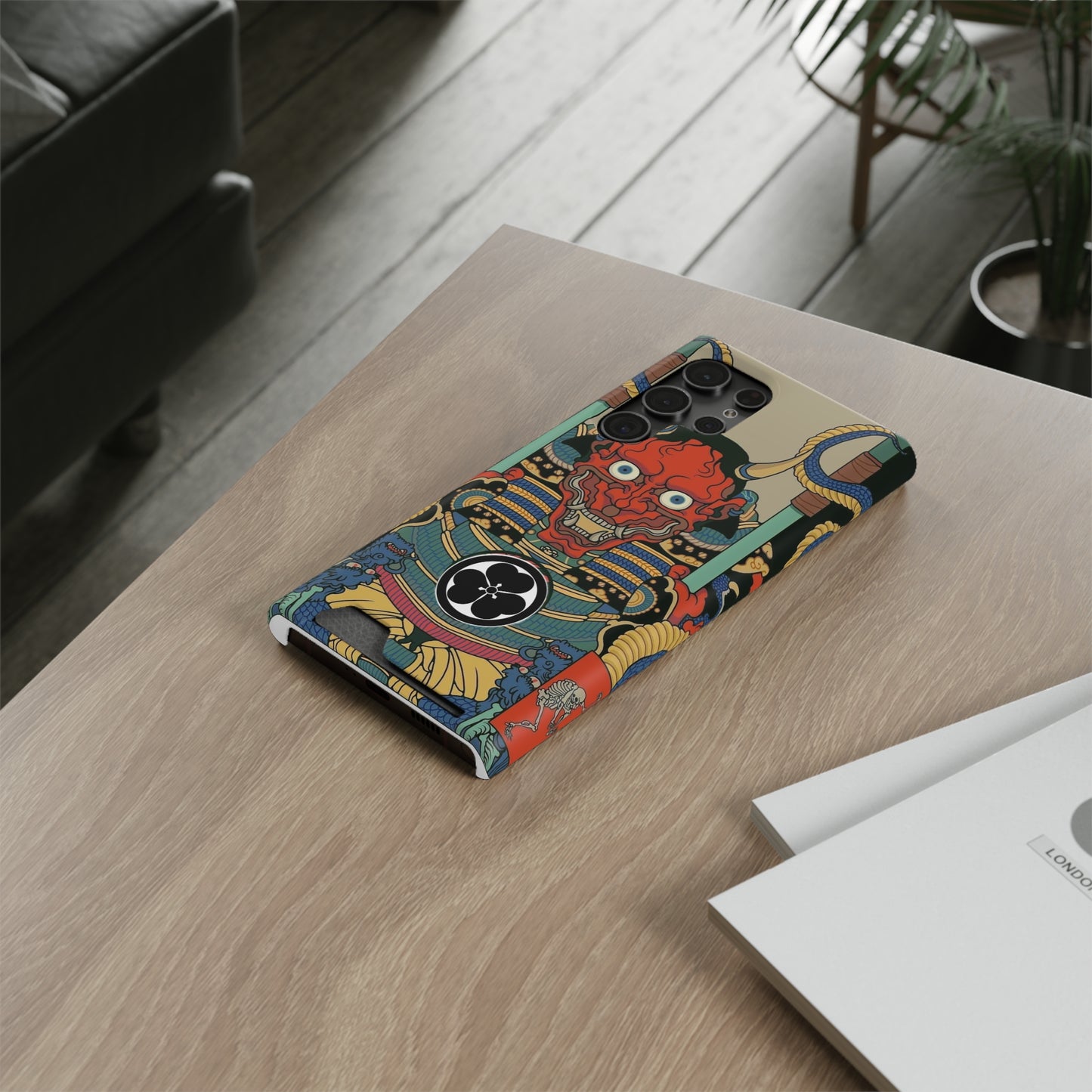 Phone Case With Card Holder - Vector25P