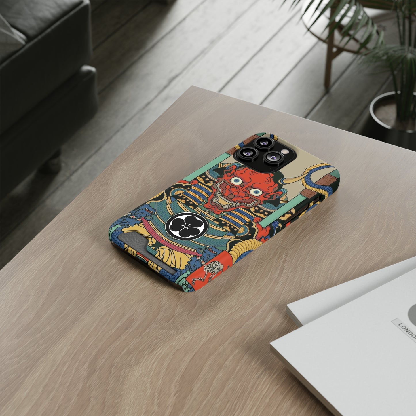 Phone Case With Card Holder - Vector25P