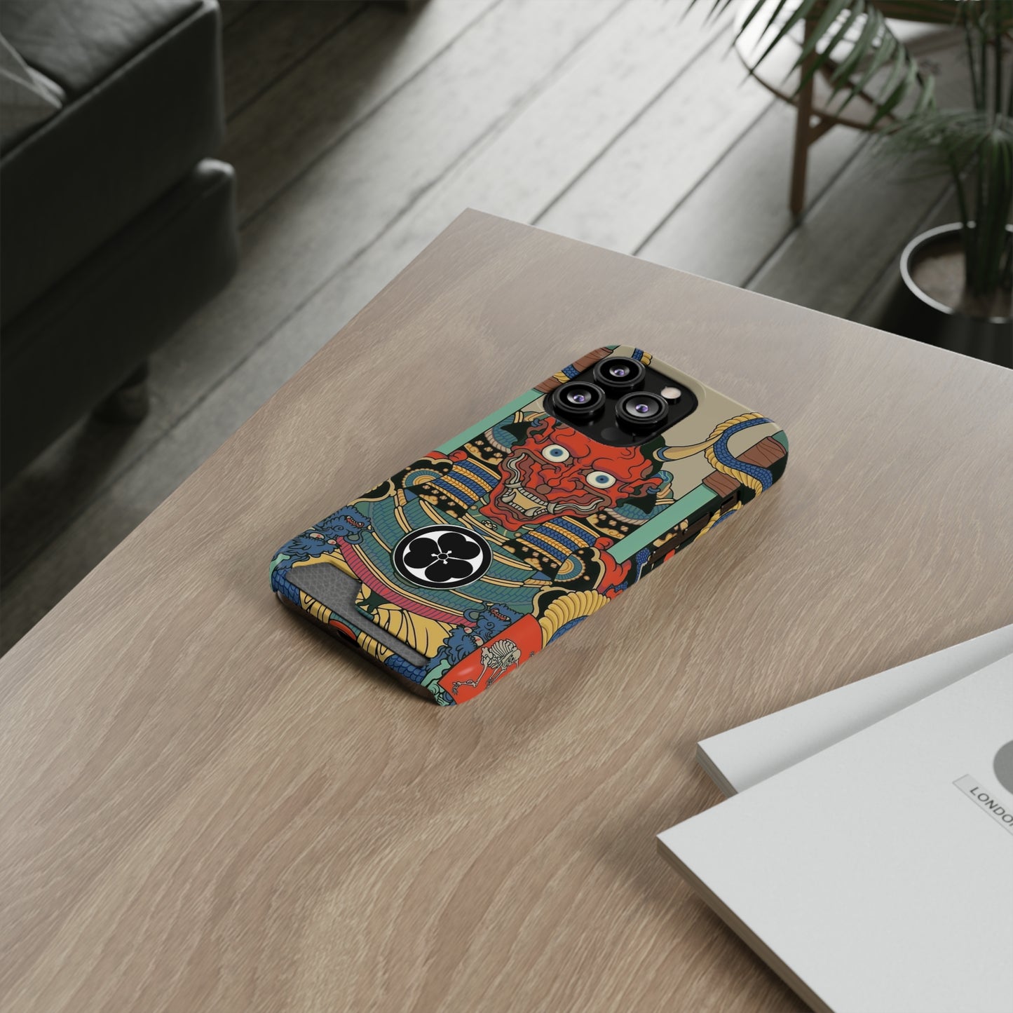 Phone Case With Card Holder - Vector25P