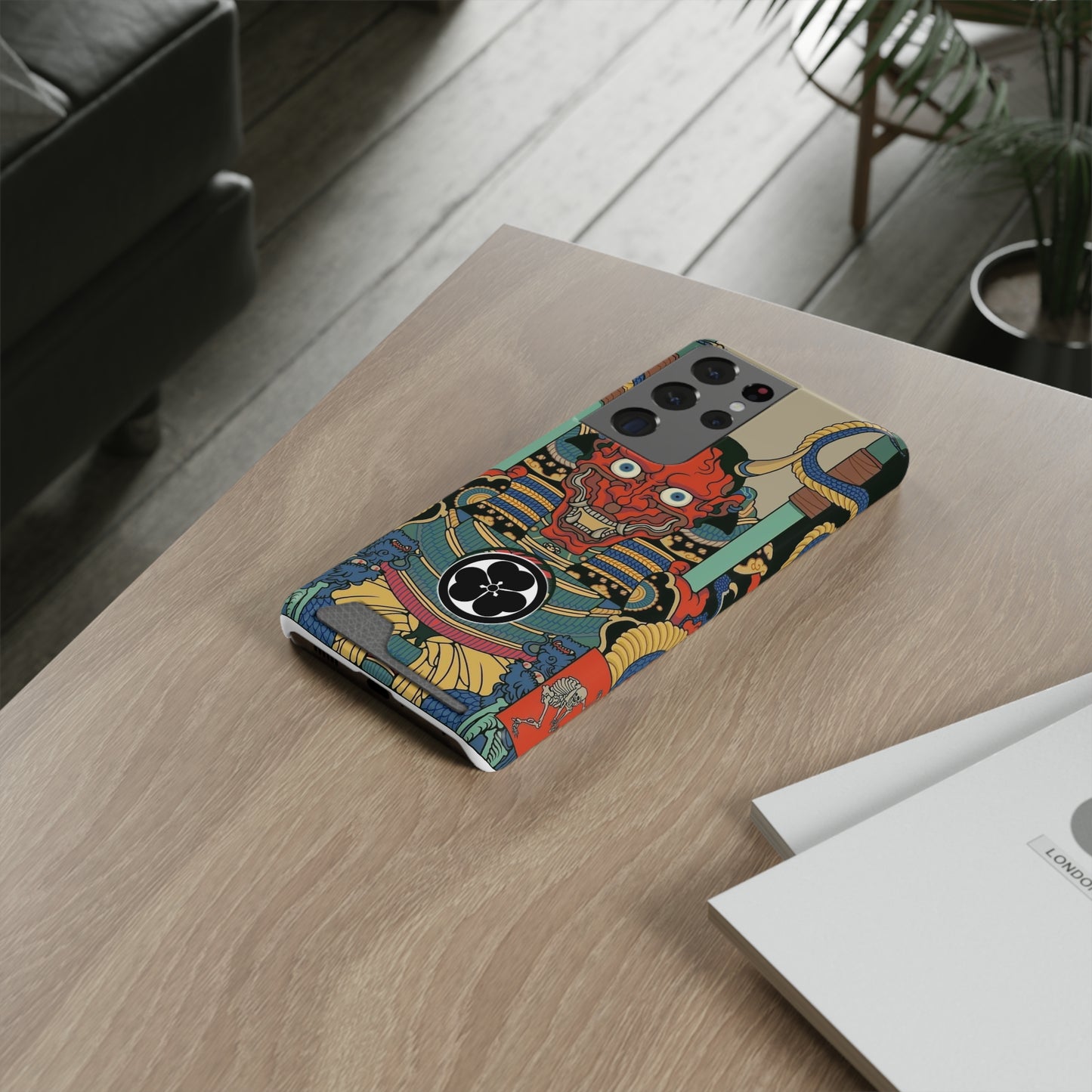 Phone Case With Card Holder - Vector25P