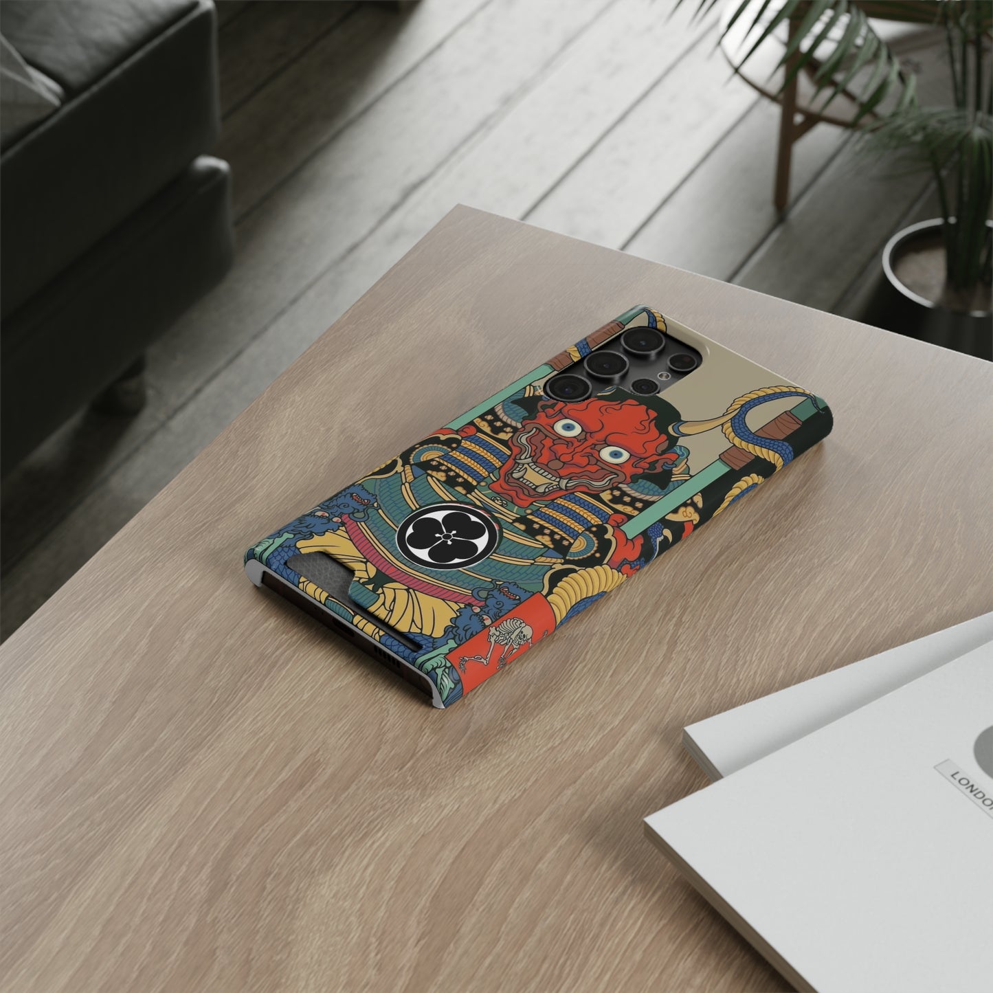 Phone Case With Card Holder - Vector25P