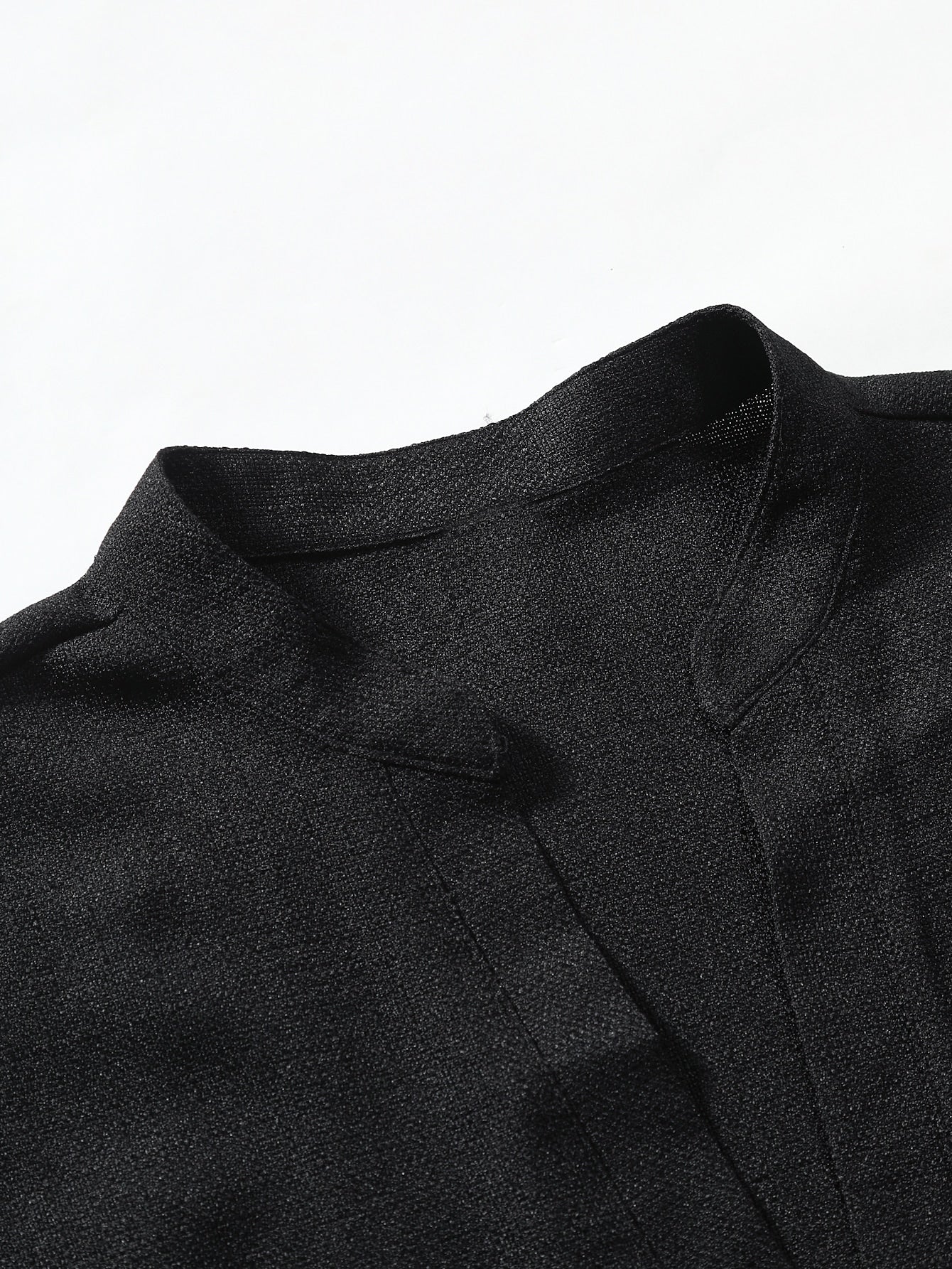 Notched Neck Dual Pockets Shirt