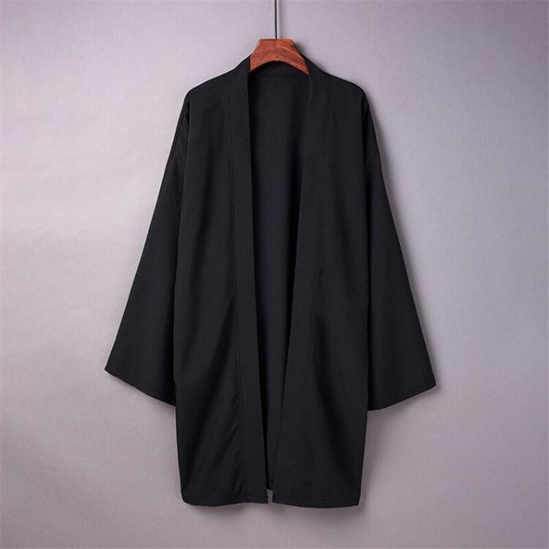 Solid color hot sale kimono cardigan