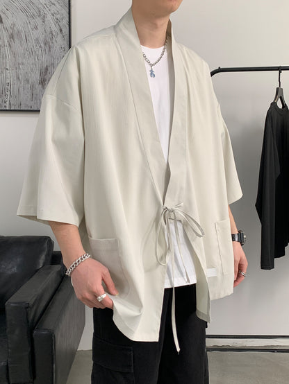 Knot Front Kimono